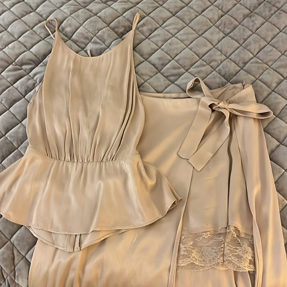 Zara Blouse & Skirt Set